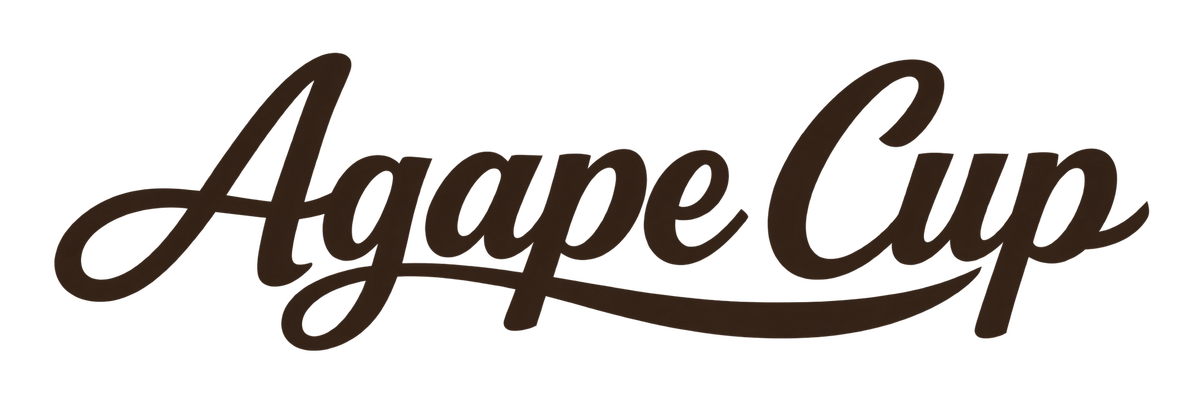 Agape Cup standalone script wordmark
